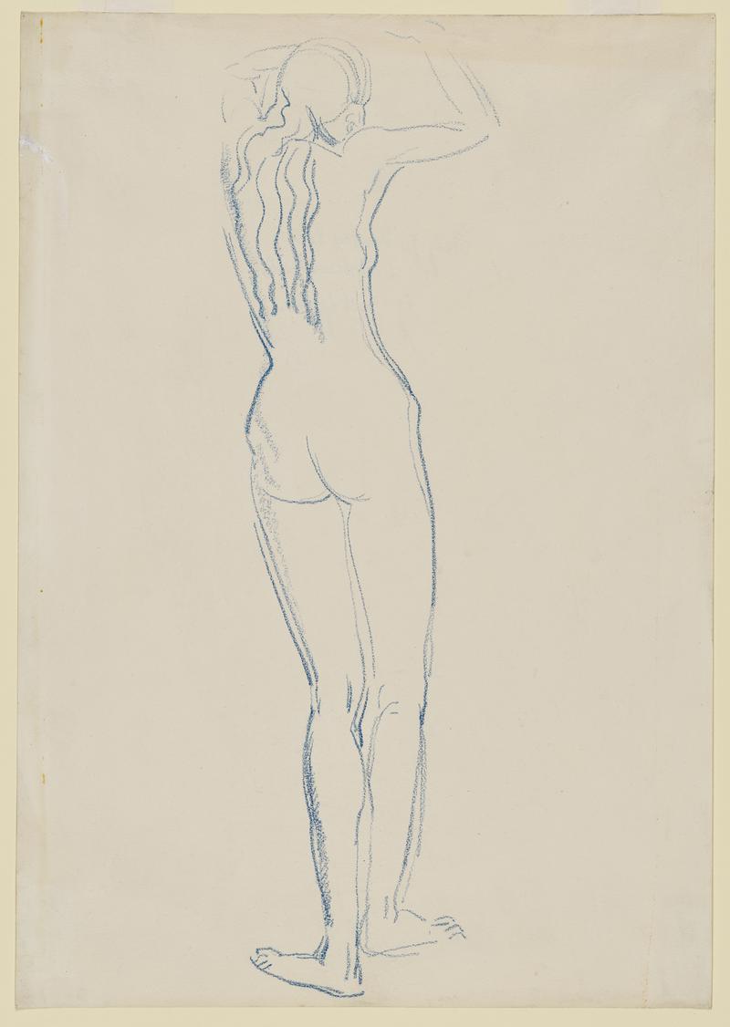 Study for a Fountain Figure (Euphemia Lamb)