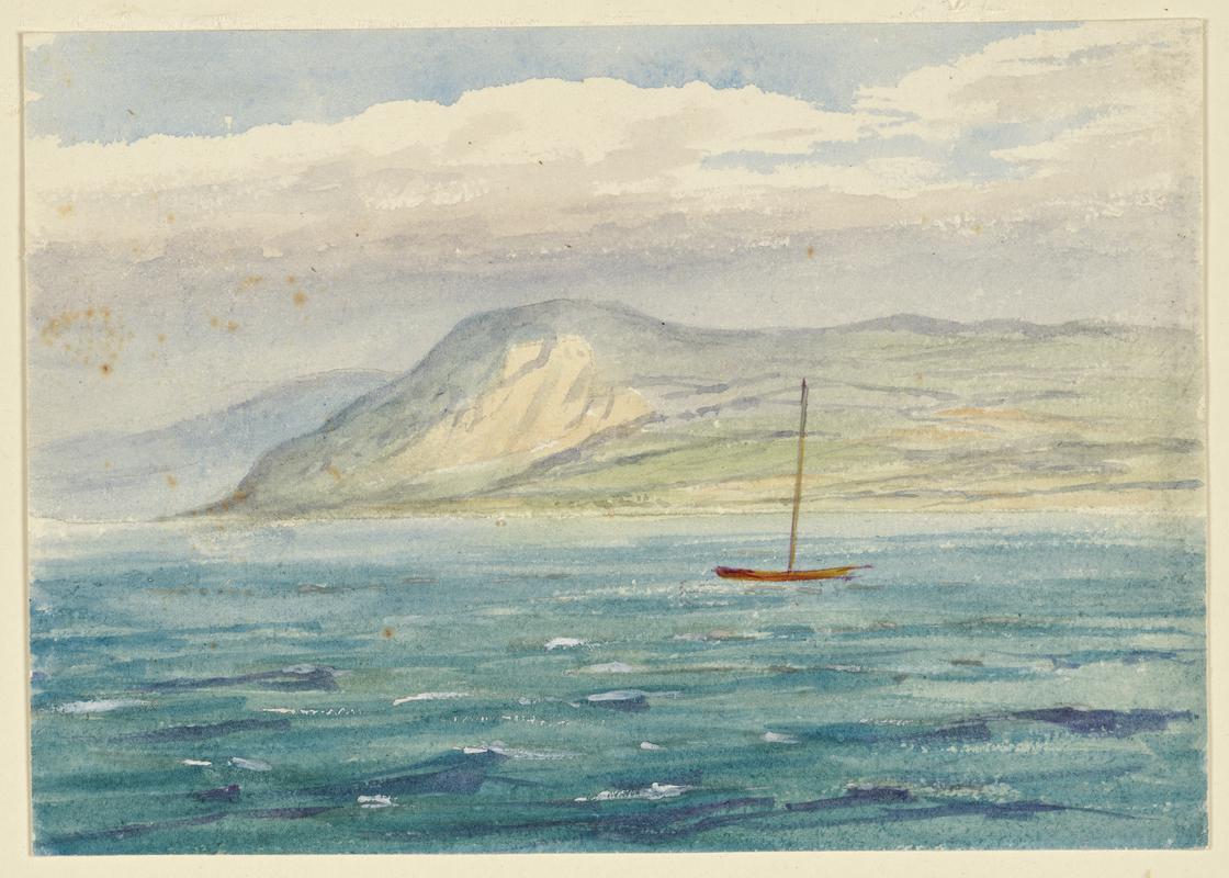 Headland with Boat, Beaumaris