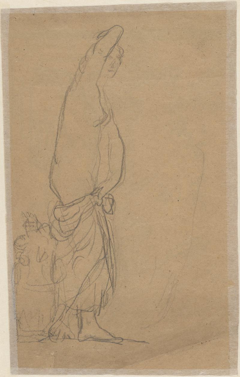 Sculpture in a garden