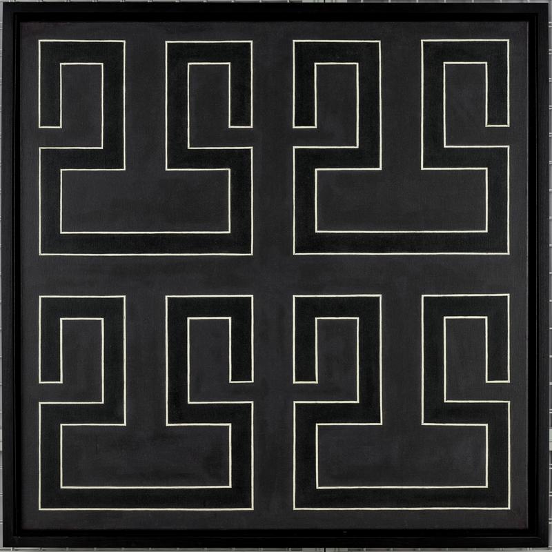 Four black/grey matrices