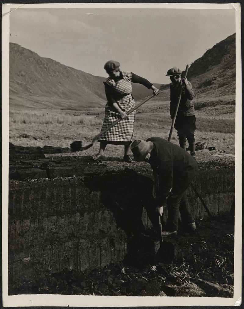 Peat Cutters at Abergwesyn