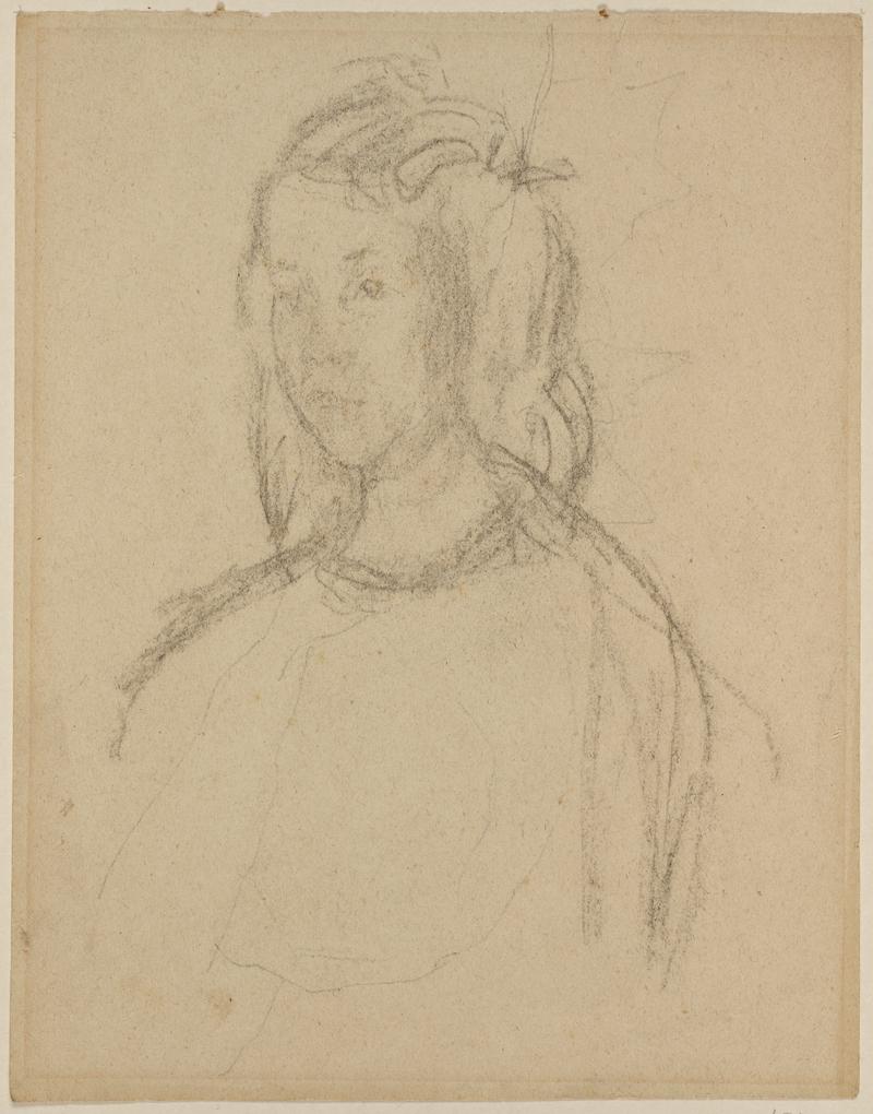 Study of a Breton girl