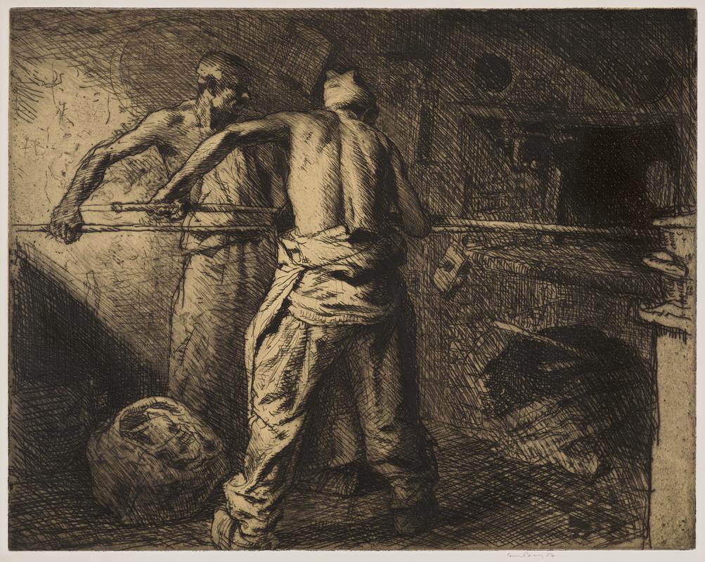 Men in the Bakehouse