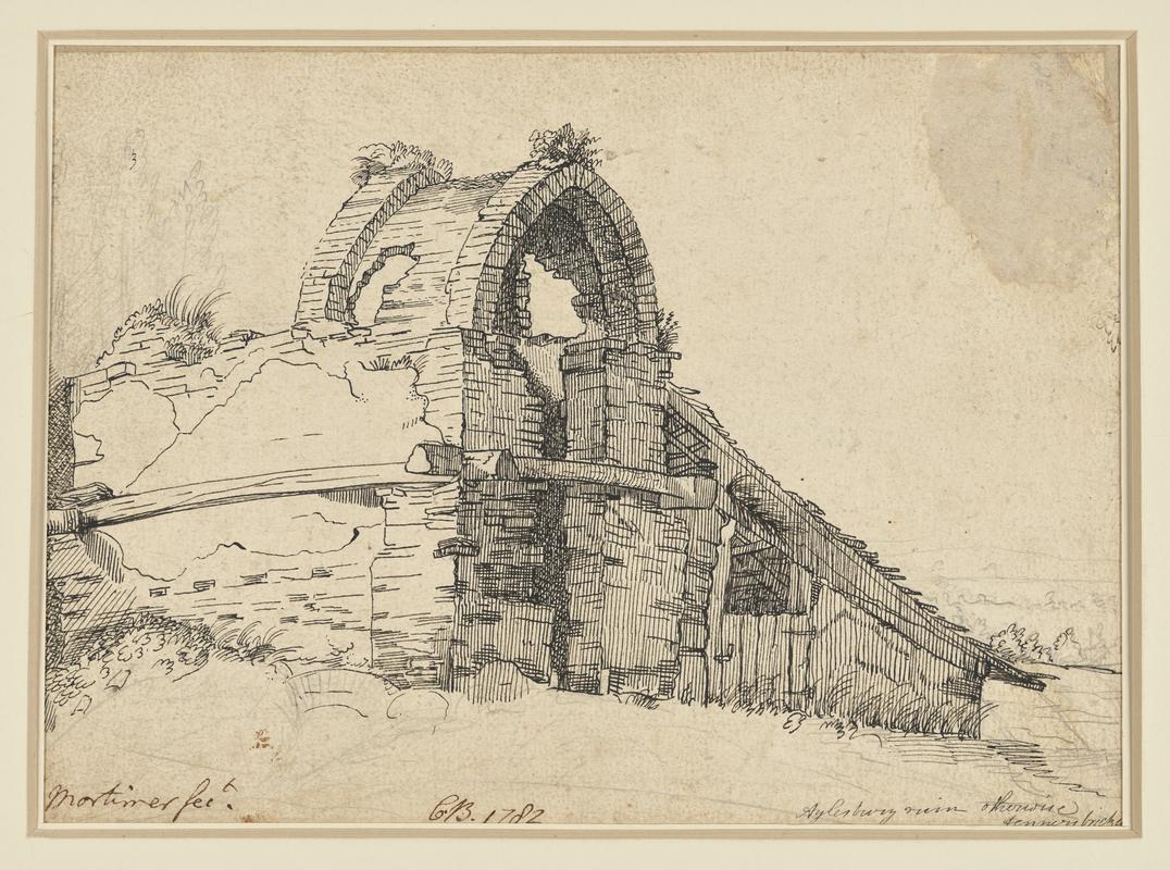Ruined farm building