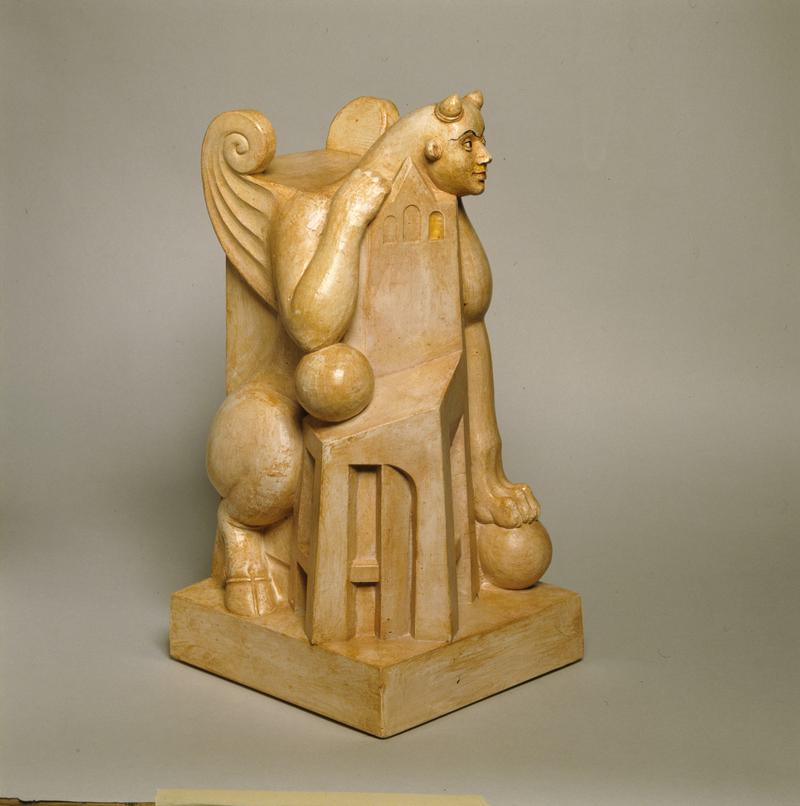 Maquette for "Reguarding Guardians of Art"