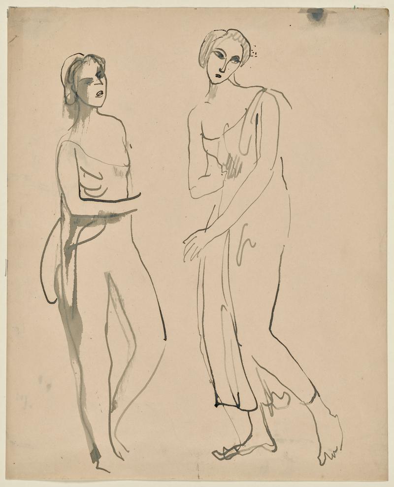 Two Female Figures