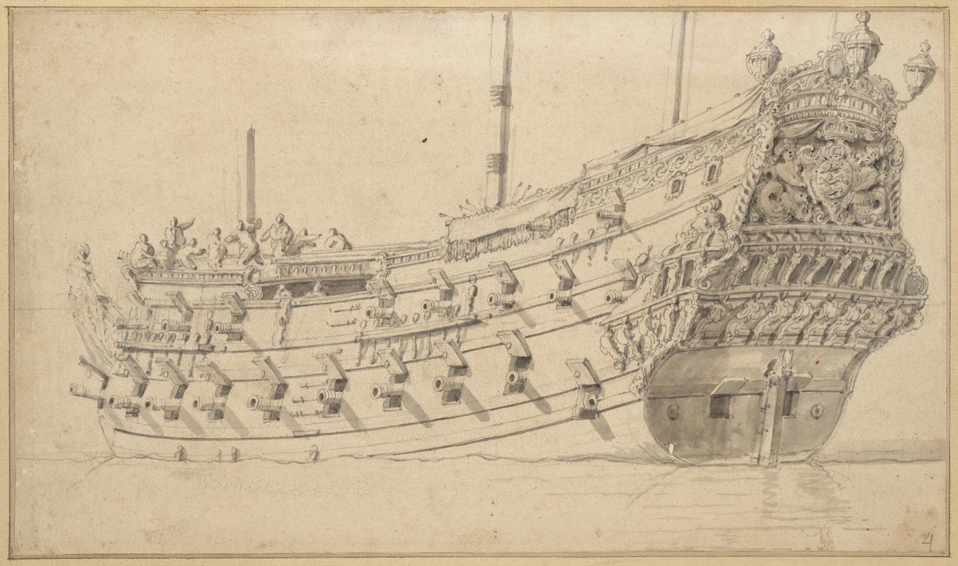 A Sailing Ship&#039;s Hull