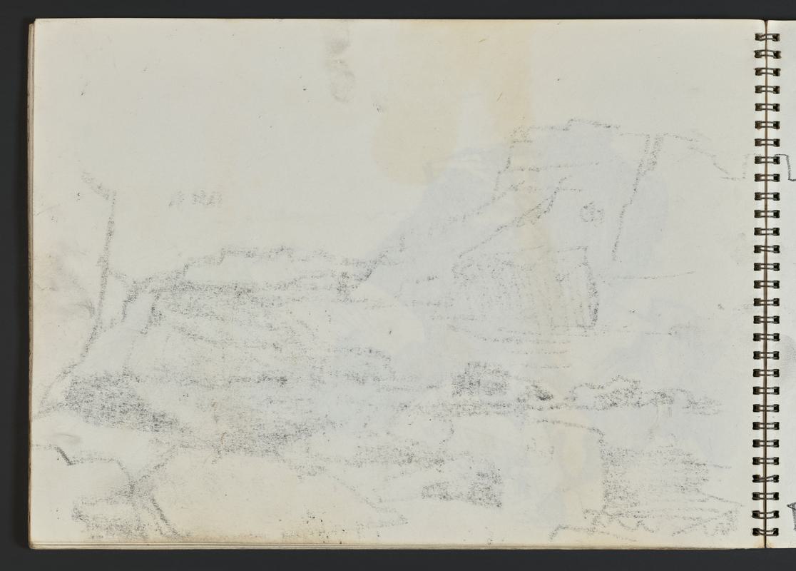 Sketchbook: Renney Slip, Porthclais, Preseli Hills, Musselwick; veteran cars