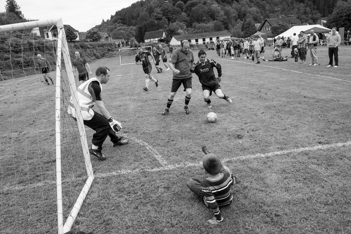 GB. WALES. Tintern. Jubilee celebrations. 2012.