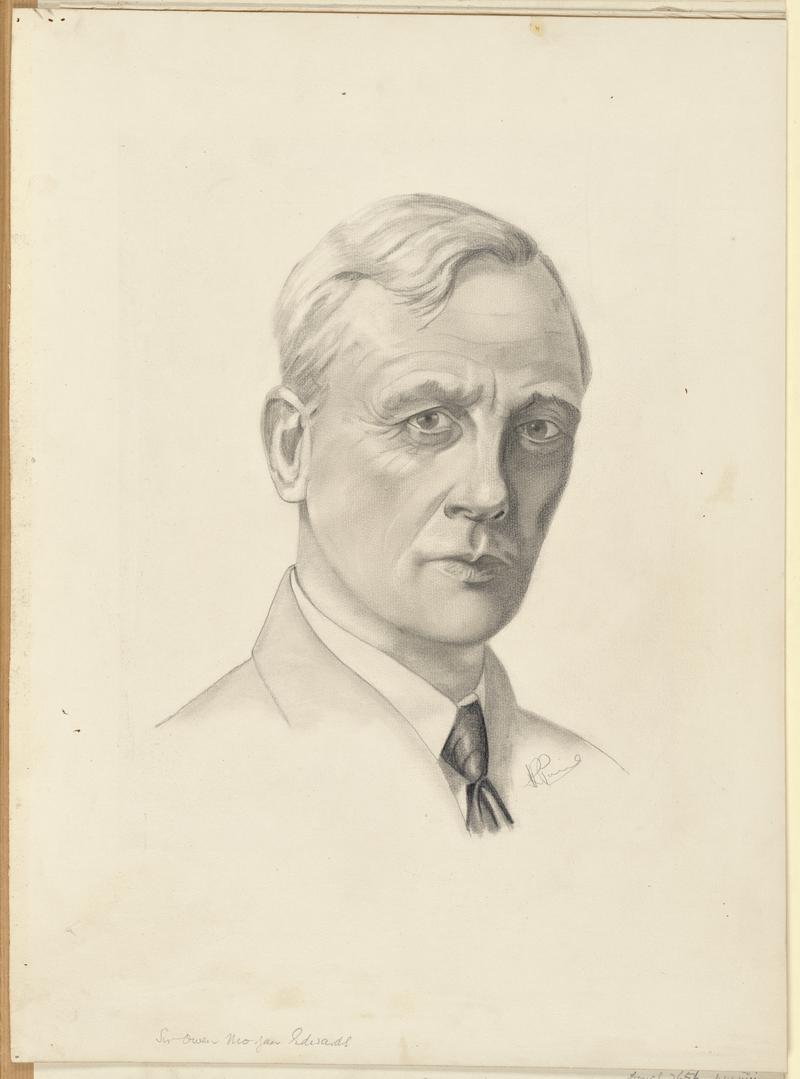 Portrait of Sir Owen Morgan Edwards
