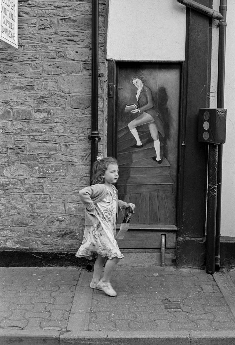 GB. WALES. Hay on Wye. During the book festival. 2005.