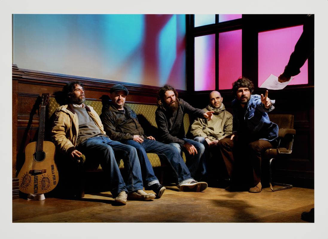 The Super Furry Animals, backstage at the Coal Exchange, Cardiff (20th November 2009)