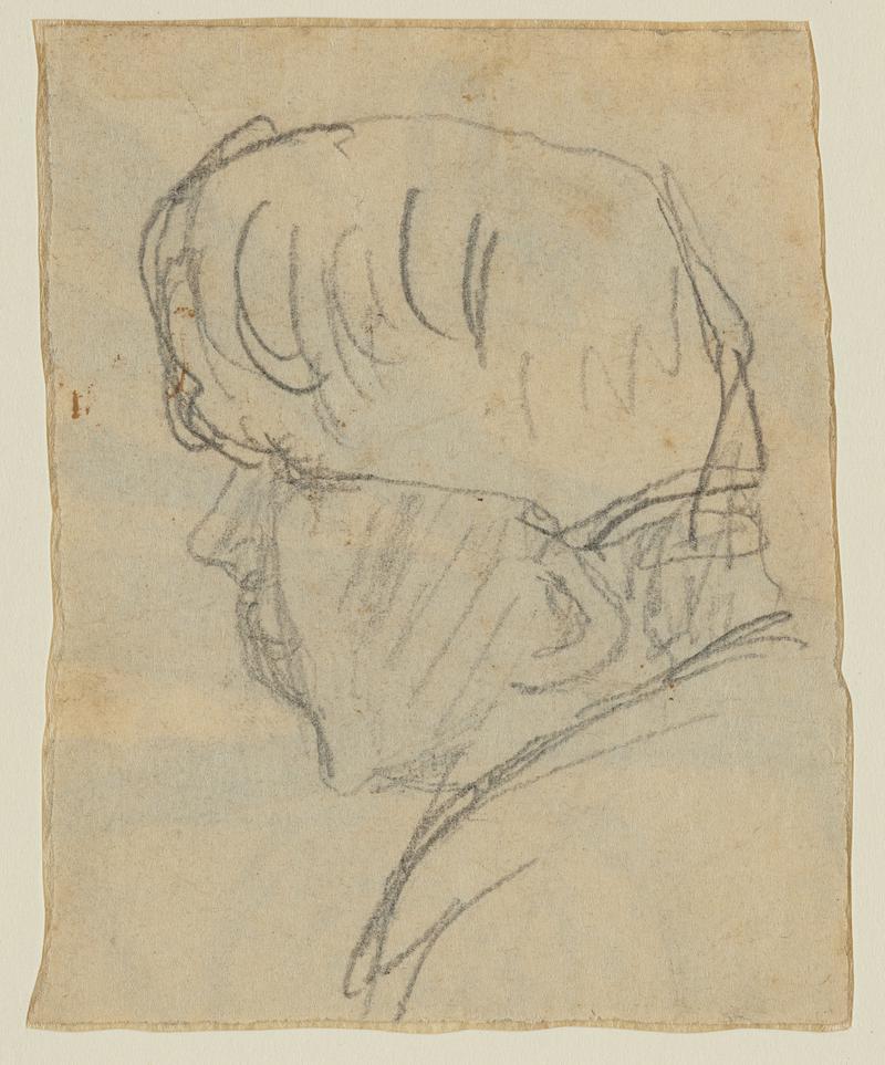 Study of Left Side of Man&#039;s Head