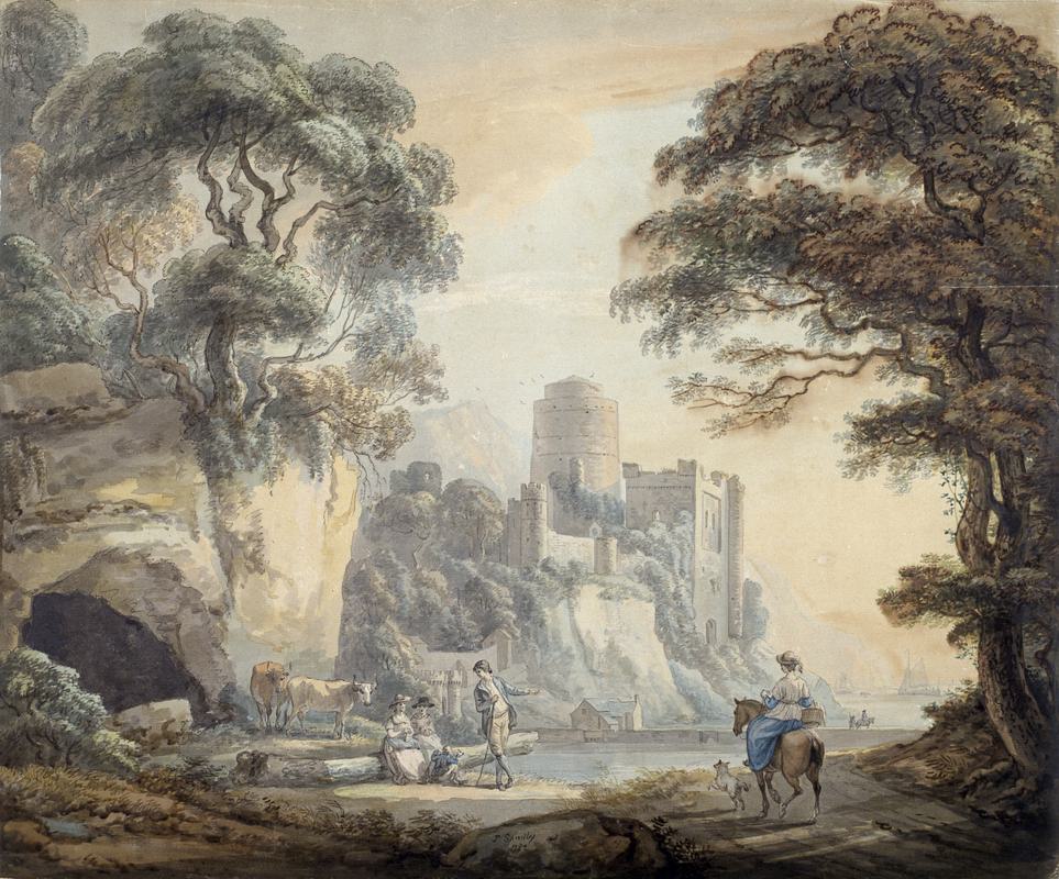 Daddy's hole and Pembroke Castle