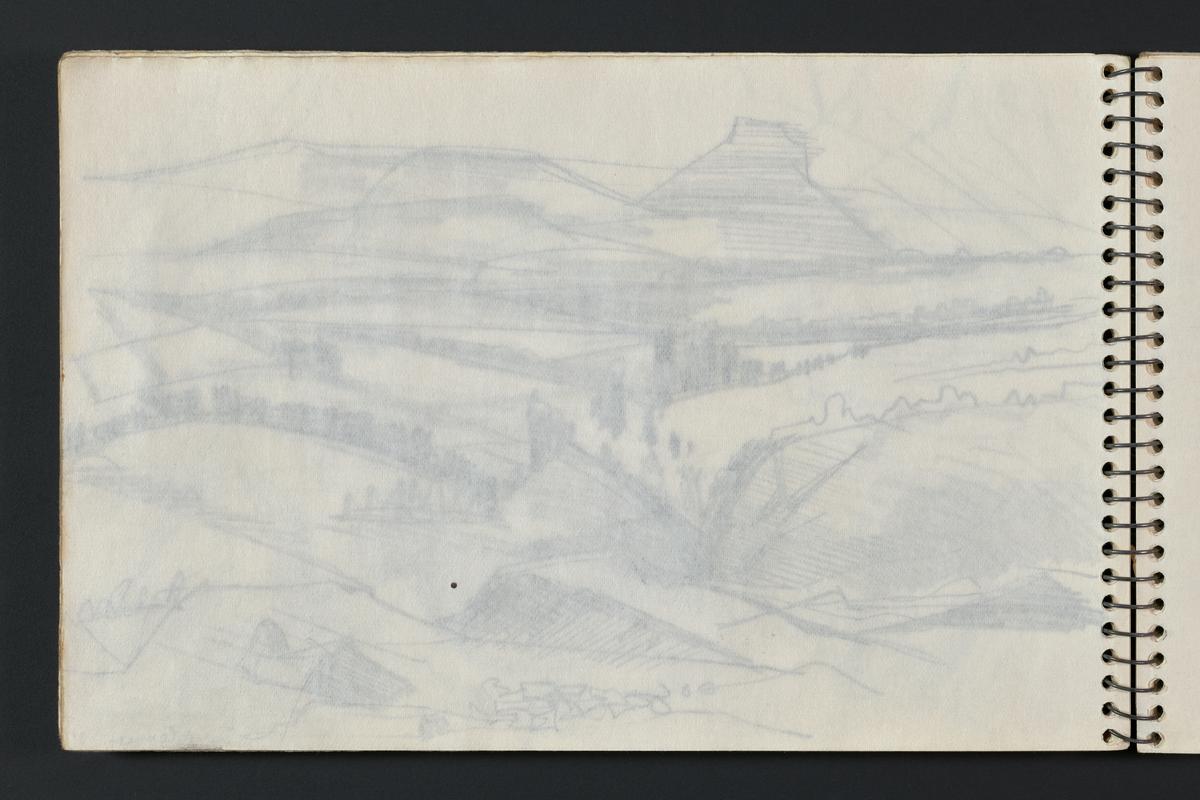 Sketchbook: Carreg Cennan, Paxton's Tower, Martin's Haven, Marloes, Renney Slip, Preseli Hills, goats, Broad Haven, Stackpole Quay