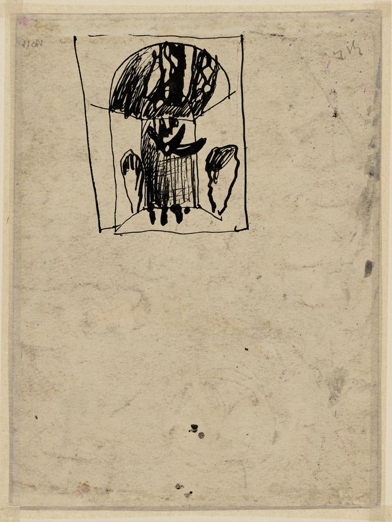 Study for illustration to poems by David Gascoyne