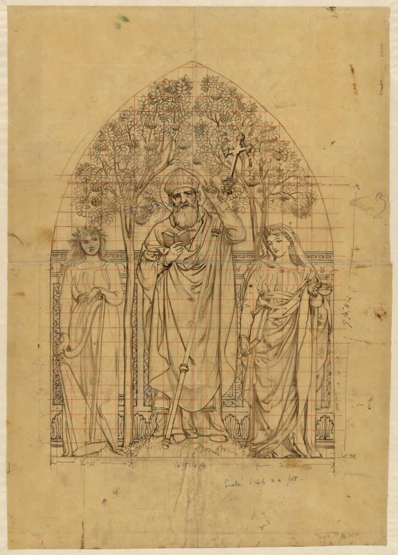 Study for St. David Mosaic