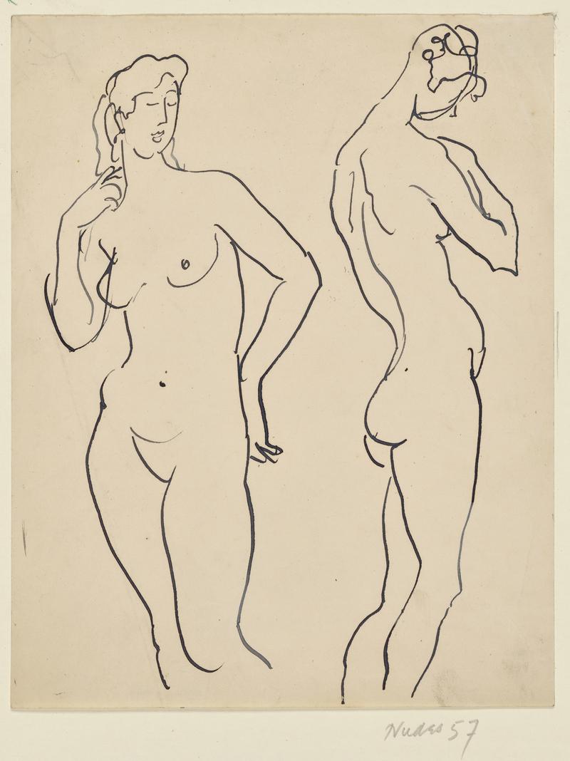 Two Standing Women