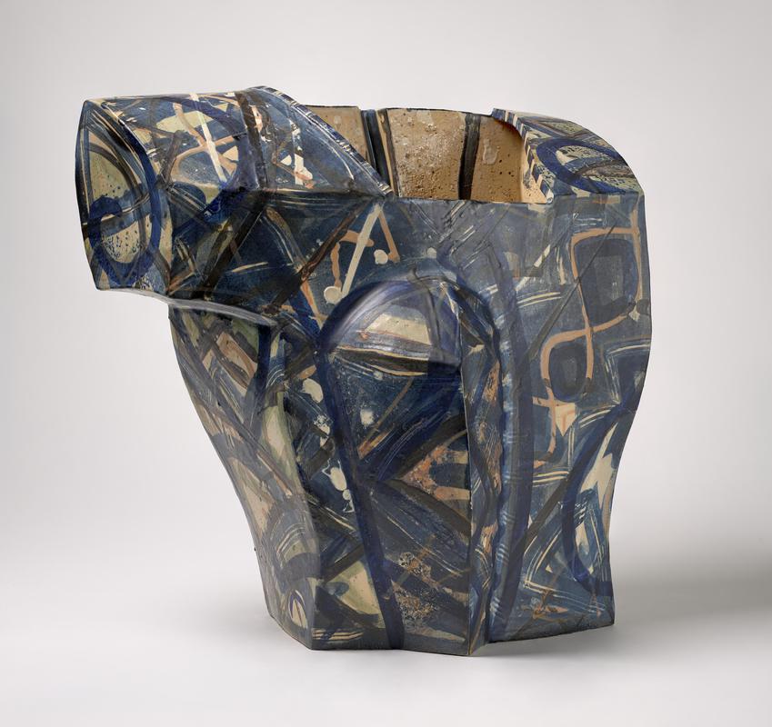 Large Blue Pot