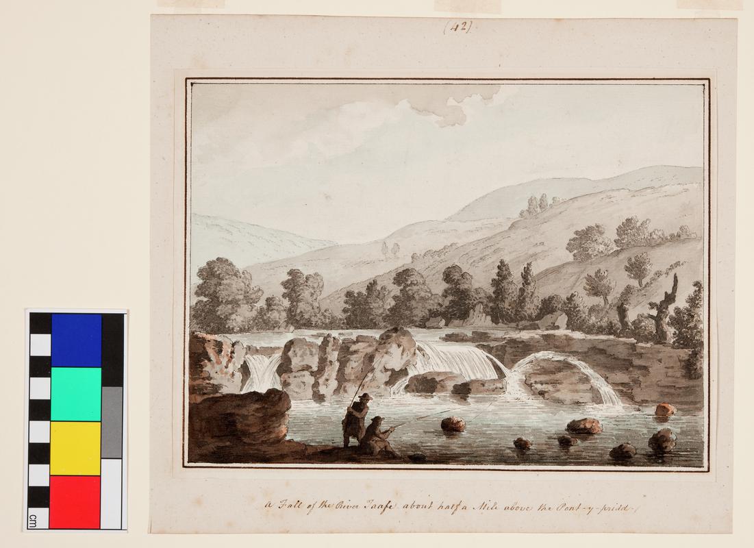 Falls of the Taff Above Pontypridd