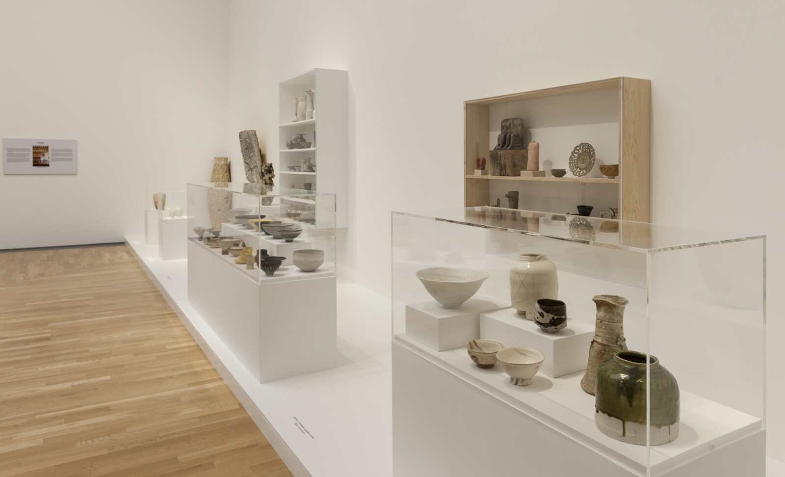 The installation image is of the Anita Besson collection that was bequeathed to the Trust in 2015 Image © Amgueddfa Cymru. 